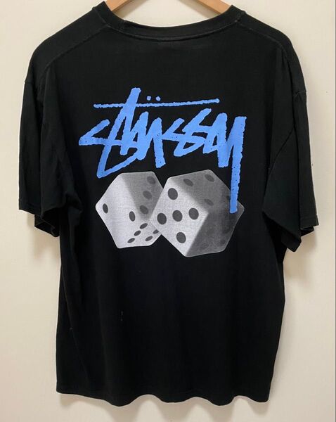 メキシコ製 STUSSY ステューシー オールドステューシー ダイス サイコロ ゆるダボ Tシャツ