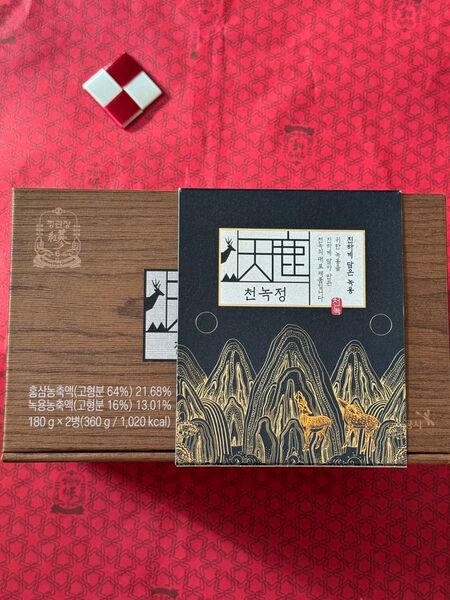 正官庄 天鹿精 高麗人参 180g x2本 セット