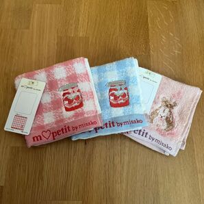 新品 未使用 青木美沙子 しまむらコラボ しまみさ ハンカチ ミニタオル