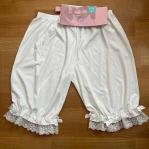 青木美沙子 m petit ドロワーズ ロリータ かぼちゃパンツ ブライダルインナー リボンペチコート