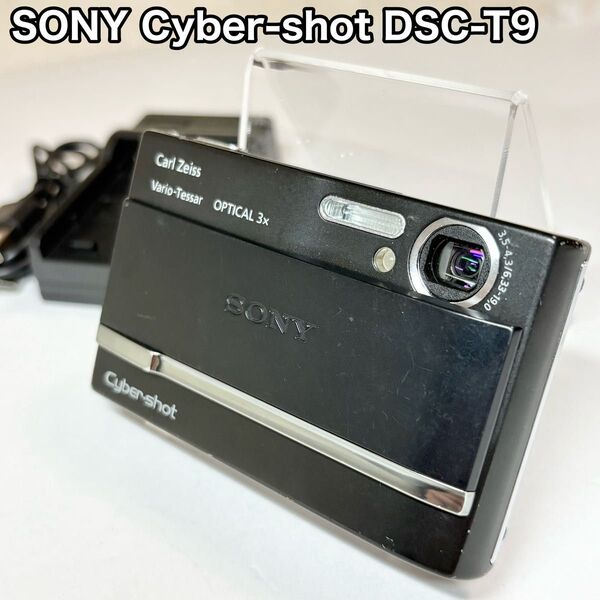 SONY ソニー Cyber-shot DSC-T9 ブラック デジカメ コンパクトデジタルカメラ