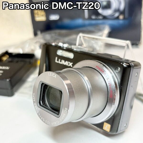 Panasonic パナソニック DMC-TZ20 ブラック デジカメ ジャンク コンパクトデジタルカメラ