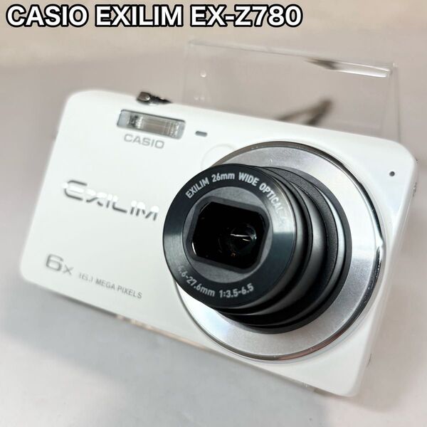 CASIO カシオ EXILIM EX-Z780 ホワイト デジカメ コンパクトデジタルカメラ