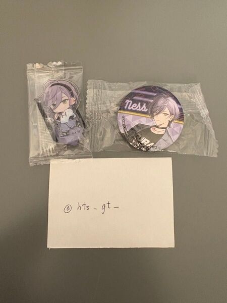 榊ネス くら寿司 缶バッジ アクスタ