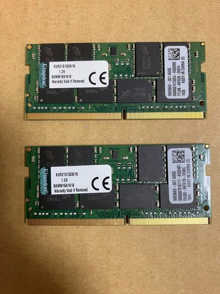 PC-4 2133 16GB×2 32GB DDR4 メモリ Kingston