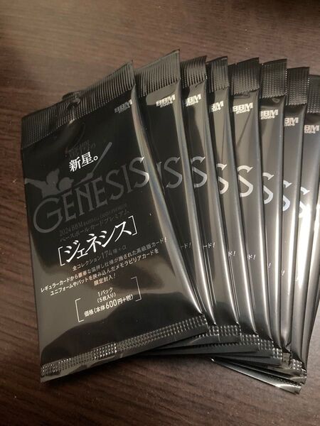 BBM 2024 ジェネシス GENESIS 未開封 新品パック 10個セット ネコポス匿名発送 定価6,600円