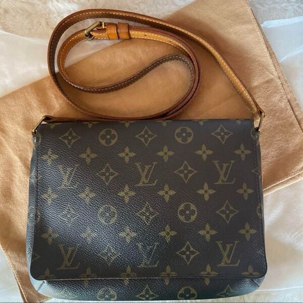 値下げ6月19日まで Louis Vuitton ルイヴィトン モノグラム ショルダーバッグ 斜め掛け ミュゼットタンゴ