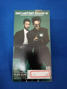 8cmCD シングルCD　RADIO-K／①DAY LAST DAY　②JUST TWO OF US　/konta imamichitomotaka バービーボーイズ