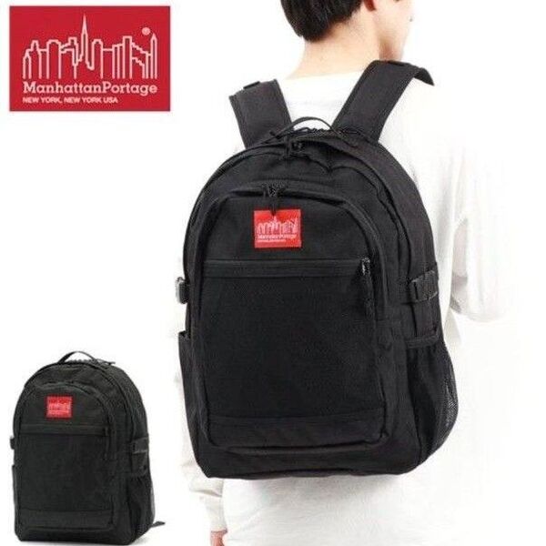 マンハッタンポーテージ リュック バックパック ブラック MP2253 未使用品
