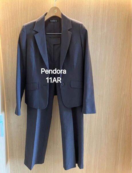 Pendora リクルートスーツ セットアップスーツ パンツスーツ(ジャケット、パンツ/ズボン/スラックス 2点セット) 11号