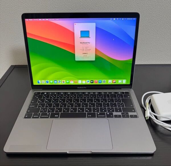 MacBook Pro 13 M1 16GB 512GB 充放電52 残量90%