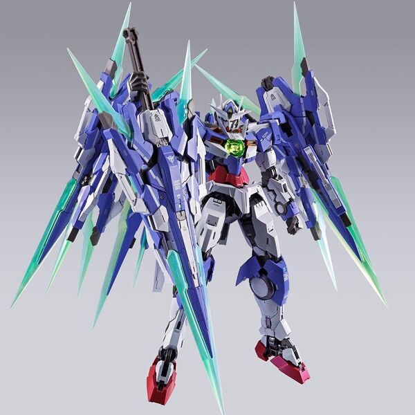 【未開封】TN24 開催記念商品 METAL BUILD ダブルオークアンタ フルセイバー ×1+専用オプションセット ×2