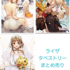 ライザのアトリエ タペストリー B2 まとめ売り ライザ クラウディア