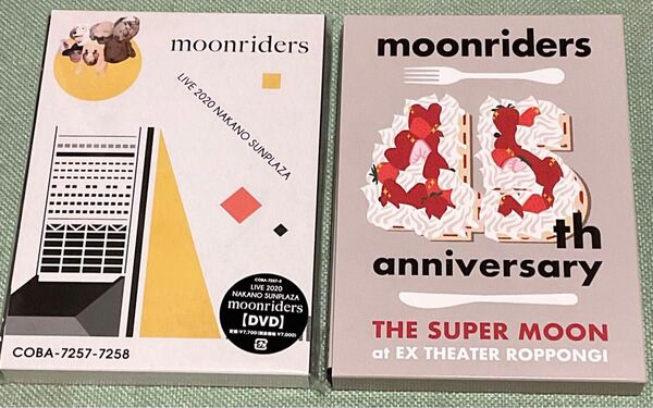 ムーンライダーズ DVD2枚セット★2020年&2021年 LIVE