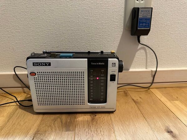 ソニー SONY ICF-5250 FM/AM ラジオ ICF-5250 昭和レトロ