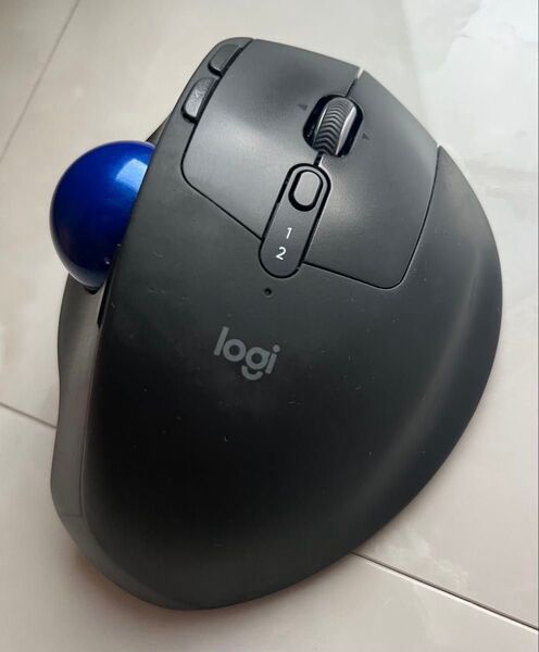 ロジクール MX ERGO ワイヤレストラックボールLogicool 静音化済み レシーバーなし