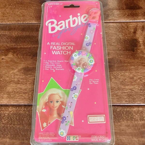 美品 レア ヴィンテージ アンティーク バービー Barbie 腕時計 人形 レトロ ブリキ
