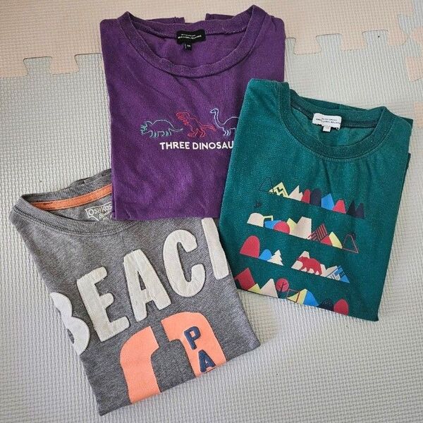 キッズ Tシャツ 半袖 グリーンレーベルリラクシング 125 120