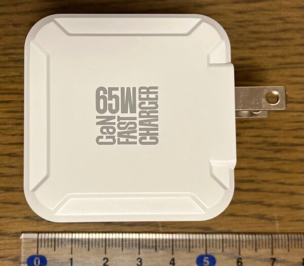 ノートPCの充電も出来る AC急速充電アダプター PD QC3.0 ポート 65W GaN