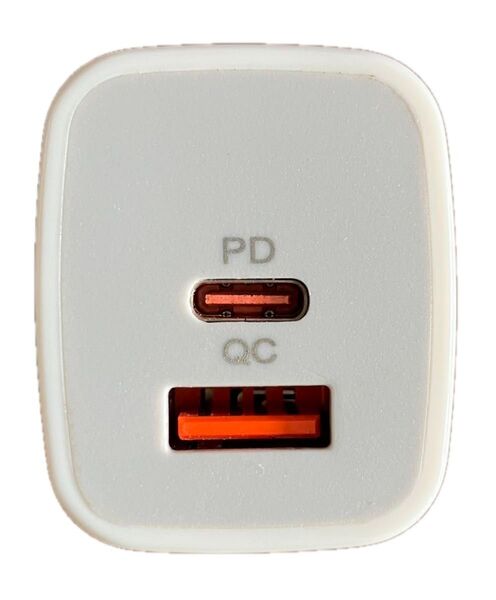急速充電器 PD QC USB-A USB-C 2ポート PSE認証基準適合 小型 軽量