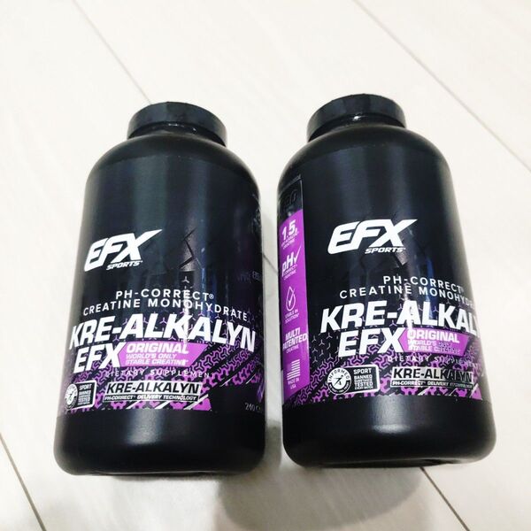 クレアルカリンEFX Sports(Kre-Alkalyn EFX), 240カプセル 2個 計480錠