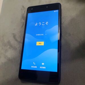 Qua phone KYV44 SIMフリー SIMロック解除済み 中古スマホ①