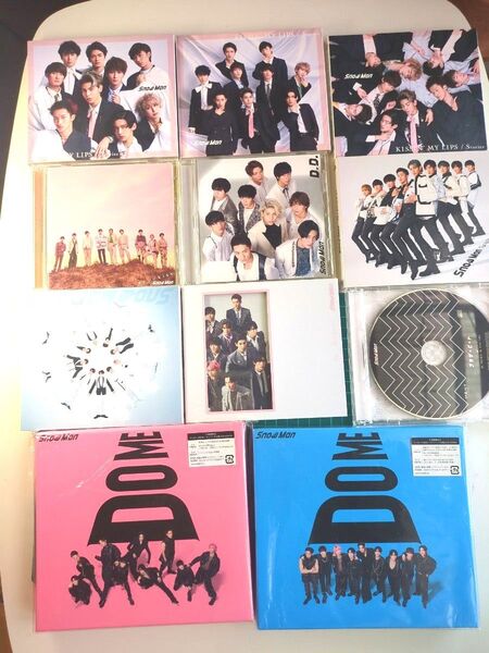 初回盤B DVD付 Snow Man CD+DVD/i DO ME SnowMania 等 スノーマンセット