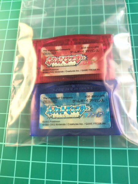 ポケットモンスター ルビー サファイア ゲームボーイアドバンス GBA ソフトのみ
