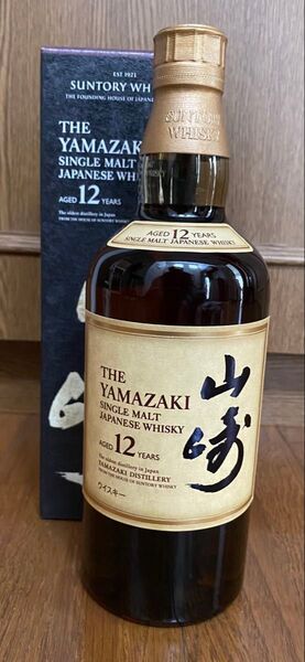 サントリーウィスキー 山崎12年【箱付1本】