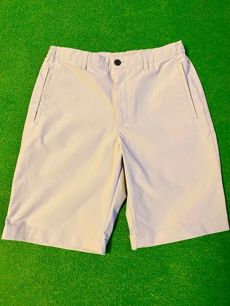 【美品】ユニクロ×Theoryコラボハーフパンツ Sサイズ ライトグレー