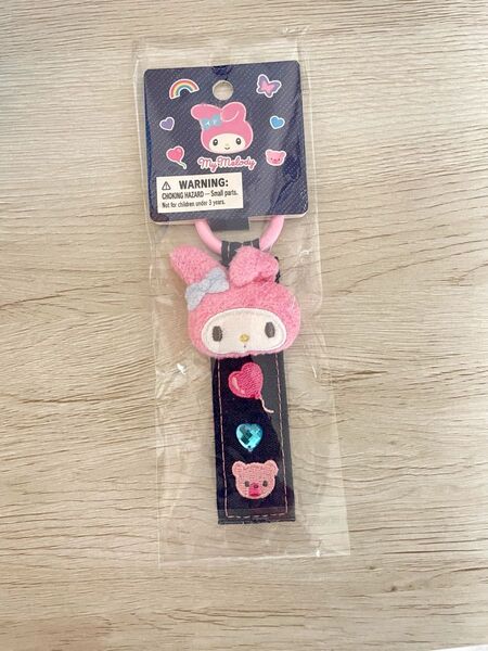 サンリオ マイメロ デニム タグ マイメロディ ネームタグ キーホルダー キティ クロミ