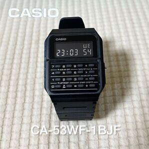 CASIO カシオ CA-53WF-1BJF データバンク ブラック 反転液晶