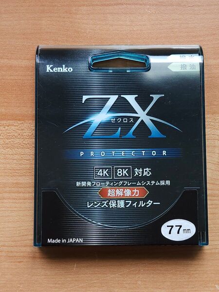 Kenko ZX PROTECTOR 77mm レンズフィルター プロテクター ケンコー 撥水