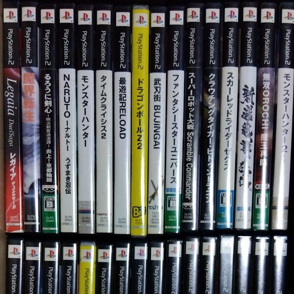 PS2ソフト どれでも4本選んで500円 ジャンク 説明書なし