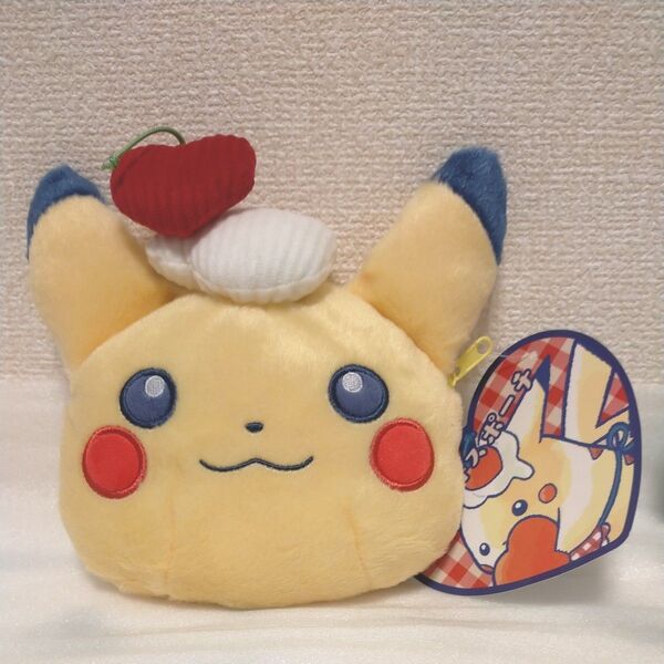 ポケモンセンター 限定 フェイスポーチ ピカチュウ ポケットモンスター バレンタイン