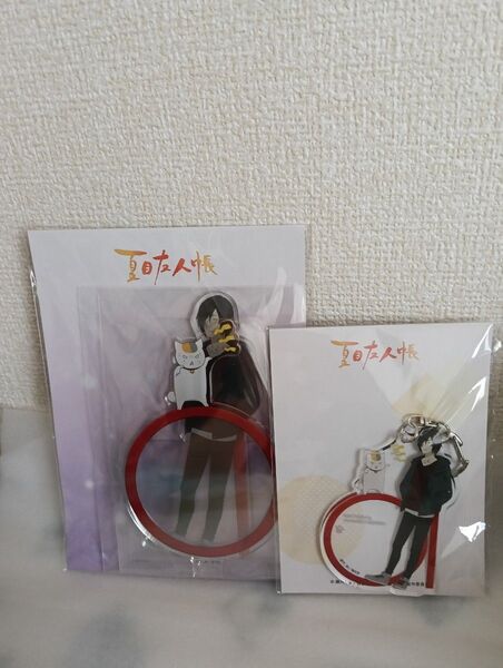 夏目友人帳 マルイ コラボ アクリルスタンド アクリルキーホルダー セット 的場静司 ニャンコ先生