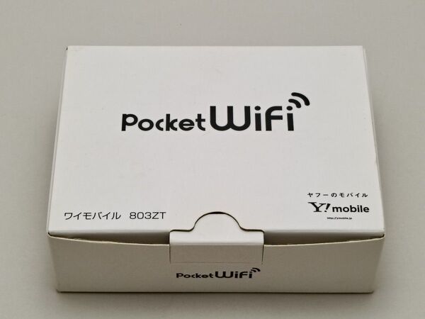 Pocket WiFi 803ZT Ymobile simロック解除済