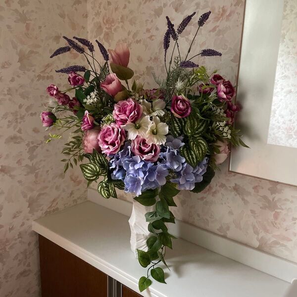 フラワーアレンジメント 造花