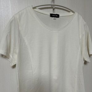お値下げ!マタニティ 白 トップスLサイズ 授乳服