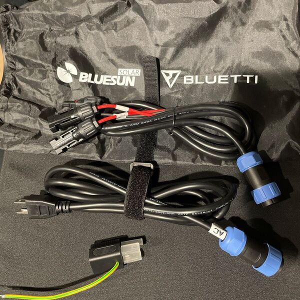 BLUETTI ソーラーパネル用、ACケーブルセット