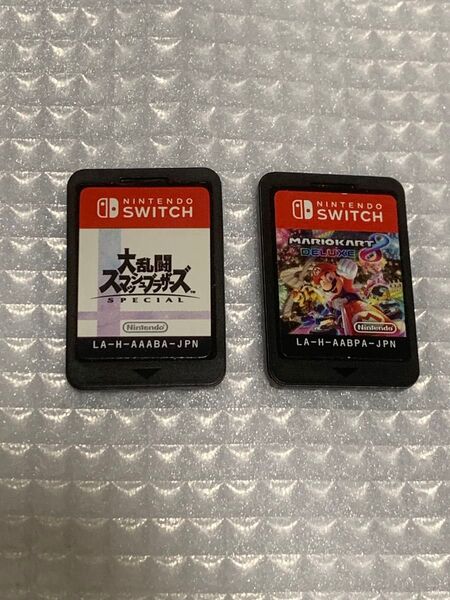 Nintendo Switch ソフト2本セット スマブラ マリオカート