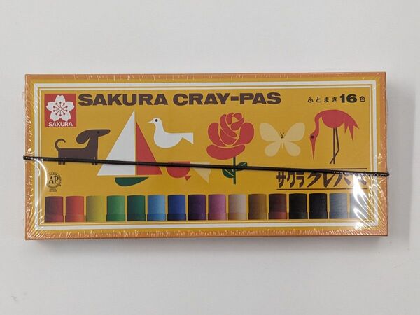 未開封品 サクラクレパス ふとまき12色 ゴムバンド付き LP12R クレヨン