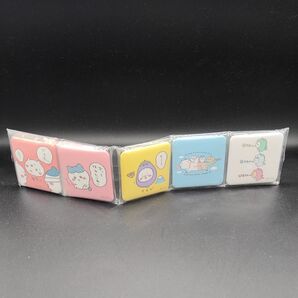 【新品】ちいかわ ハッピーバッグ2024 スクエア缶バッチ5個セット