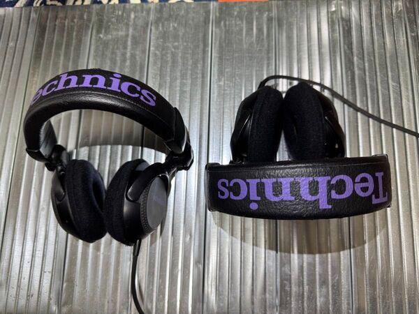 テクニクス ヘッドホン technics head phone 90s ビンテージ dj 1200 ターンテーブル dj