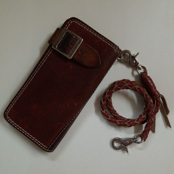 RED WING Leather Long Wallet ウォレットチェーン付き