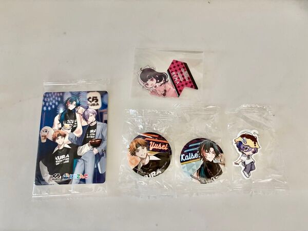 にじさんじ 葛葉 叶 ChroNoiR くら寿司グッズセット