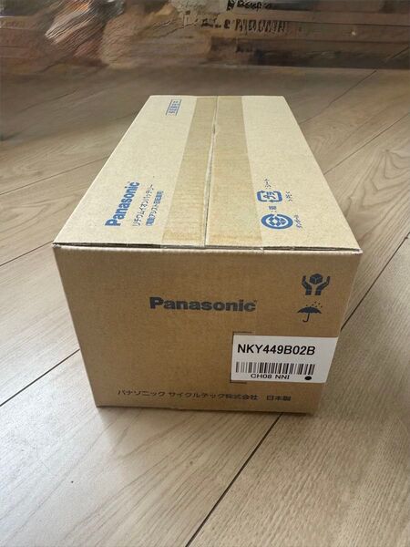 新品未開封、 Panasonic 電動アシスト自転車用バッテリー NYK449B02B 8.9Ah