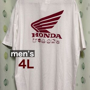 HONDA × サンリオ コラボTシャツ ☆メンズ 大きいサイズ☆4L☆新品