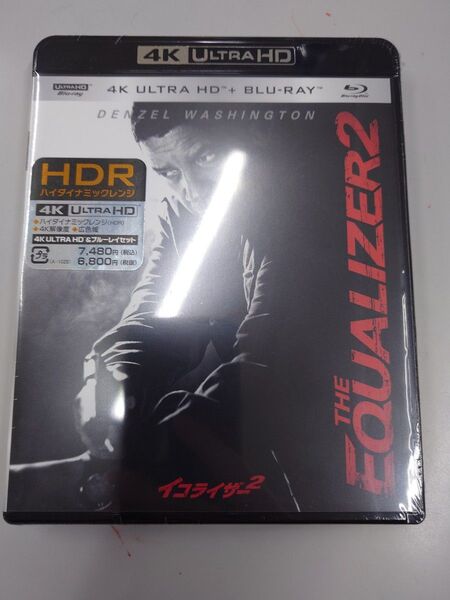 【新品未開封品】イコライザー2 4K ULTRA HD Blu-ray