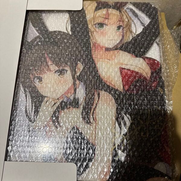 FANZAオンラインくじ ASa Project 恋愛、はじめまして 原画サイン入りF6AC A賞 アクリルキャンパス 藍沢紫